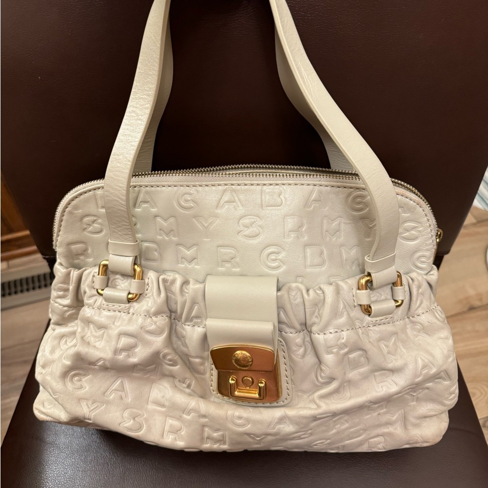 Marc Jacobs Stamped Leather Satchel